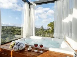 Mountain Chalet Jacuzzi com Vista