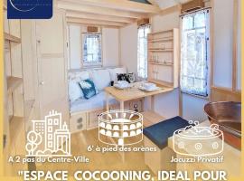 Cosy Tiny centre-ville de Nîmes，位于尼姆的木屋