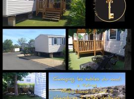 Camping les sables du midi à Valras plage，位于瓦尔拉普拉日的酒店