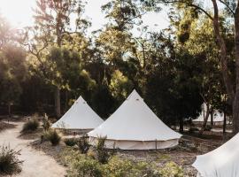 Bay of Fires Bush Retreat，位于比那隆湾的豪华帐篷营地