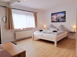 Ruhiges 1-Zimmer-Appartement, Büsum (4km), Nordsee，位于Oesterdeichstrich的公寓