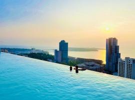 AIR APARTMENTS Residence - Sihanoukville - 400m to boat pier，位于西哈努克的带泳池的酒店