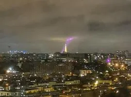 viewTower eiffel 1 ROOM PRIVATE no#2 colocation