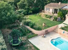 Villa d'une chambre avec piscine privee jardin clos et wifi a Le Plan de la Tour