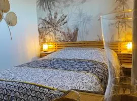 Chambre entre mer et montagne