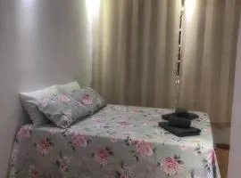 Confortável apartamento 2 quartos Aparecida SP