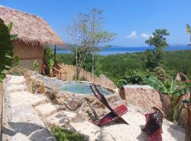 Jungle Bar Honeymoon suite & private pool，位于圣维森特的酒店