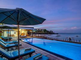 D'Muncuk Huts Lembongan，位于蓝梦岛的酒店