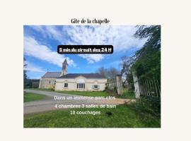 Gite de la Chapelle - Circuit des 24 heures - ARNAGE - 10 personnes，位于Les Loges的度假屋