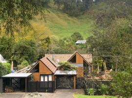 Private Guest Wing - Durie Vale Lodge，位于旺格努伊的旅馆