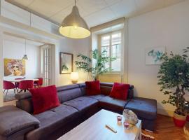 Authentic apartment in the heart of Vevey，位于沃韦的公寓