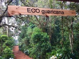 Bosque Contêiner Eco Guaricana，位于圣若泽杜斯皮尼艾斯的豪华帐篷营地