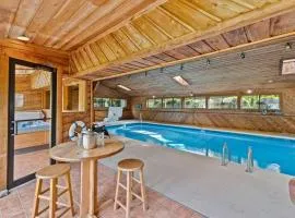 Large home with indoor heated pool!