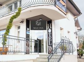 Hotel Maj Inn，位于摩拉瓦托普利采莫拉维斯克温泉Spa中心附近的酒店