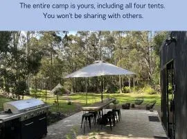 Base Glamp Bruny - Heated Tents for 8 People