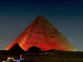 Egipto Tut Ankh Amon pyramids view- foreiigners only