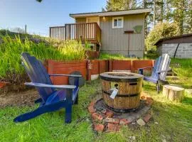 Fish On-Site & Explore Coos Bay! Creekfront Cabin