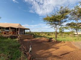Serengeti Kifaru Tented Lodge，位于Mugumu的山林小屋