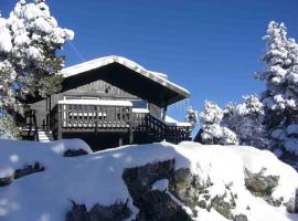 Chalet des Myrtilles - chalet cosy avec vue，位于阿雷特的木屋