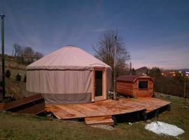 Owcza Jurta，位于Dursztyn的豪华帐篷营地