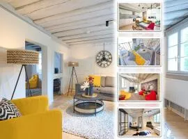 COZY SCHWABACH # frisch renoviertes Fachwerk # 100qm # Modern # Balkon # Netflix