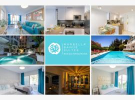 MARBELLA BANUS SUITES - Iris Tropical Garden Banús Suite Apartment，位于马贝拉Casino Marbella附近的酒店