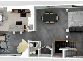Open Floor Plan, Spa Tub, Fully Stocked Kitchen, King Bed