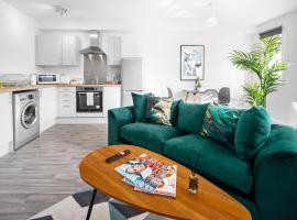 New Modern 2 Bedroom Apartment - WIFI & Netflix - Secure Parking - 27AC，位于Sleightholme的公寓
