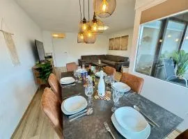 3 Zimmer Apartment, 95 qm, max 5 Personen, Balkon, Garage, Internet 100 MBit