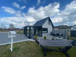 Domek całoroczny z balią 150 m Jezioro, 5 km plaża Dębki