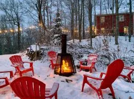 Nature retreat with HOT TUB and lake access & watercraft