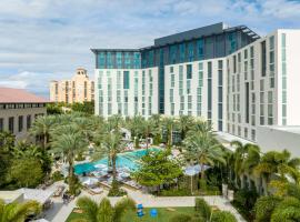 西棕榈滩希尔顿酒店，位于棕榈滩国际机场 - PBI附近的酒店