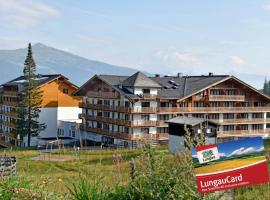 Das Alpenhaus Katschberg 1640 inkl Lungau Card，位于卡奇山口迷你喷气式缆车附近的酒店