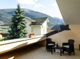 Sarre Skyline Apartment - Relax in Valle d'Aosta，位于奥斯塔的度假屋