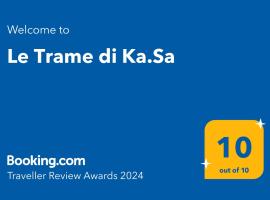 Le Trame di Ka.Sa，位于波尔托奥蒂罗卢的公寓