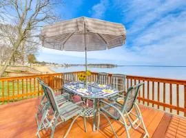 Riverfront Colonial Beach Home with Private Beach!