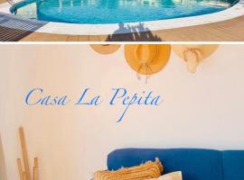 Casa La Pepita，位于卡勒达德福斯特的低价酒店