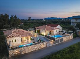 Mateo & Filipos Luxury Villas，位于Ambelókipoi的酒店