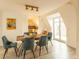 soulscape Apartments Zwickau kompakter LOFT-Wohnraum mit Lift direkt in die Wohnung, modern, zentrumsnah, gratis WIFI