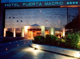西尔肯马德里之门酒店，位于马德里圣巴拉斯区的酒店