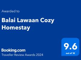 Balai Lawaan Cozy Homestay，位于伊洛伊洛的度假短租房