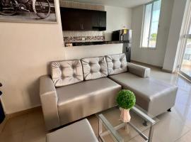 Apartamento confort Edificio Monteverde en el corazón de valledupar，位于巴耶杜帕尔的酒店