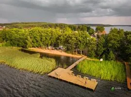 RiW Małe Swory - Domek pływający Houseboat i domki drewniane