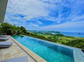 Ocean Wave Lombok - 4 BR infinity pool villa，位于塞隆贝拉纳克的酒店