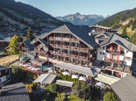 Hôtel Alpina & SPA，位于莱热高峰滑雪缆车附近的酒店
