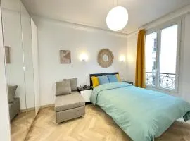 PARIS-ALESIA Super appartement 2 pièces de 38m2 - très cosy pour 1 - 5 personnes totalement refait à NEUF -ENTIRE APARTMENT LUXURIOUS AND WARM -PARIS ALESIA 14ème - Proche Aéroport Paris-Orly - Parc des Expositions Porte de Versailles FREE WIFI GRATUIT