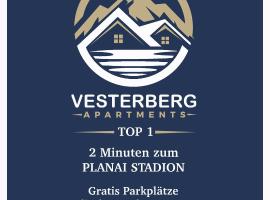 Vesterberg Apartments in Top Lage! Bike Garage Inklusive!，位于斯拉德明的酒店