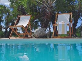 Karula Sand Villas - Coral Villa - Barra Beach, Inhambane, Mozambique，位于伊尼扬巴内的酒店