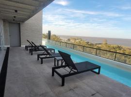 Monoambiente c/vista al río-pax3，位于奥利沃斯的酒店