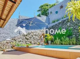 Linda casa com piscina a 5 minutos da Praia，位于皮廷布的度假屋